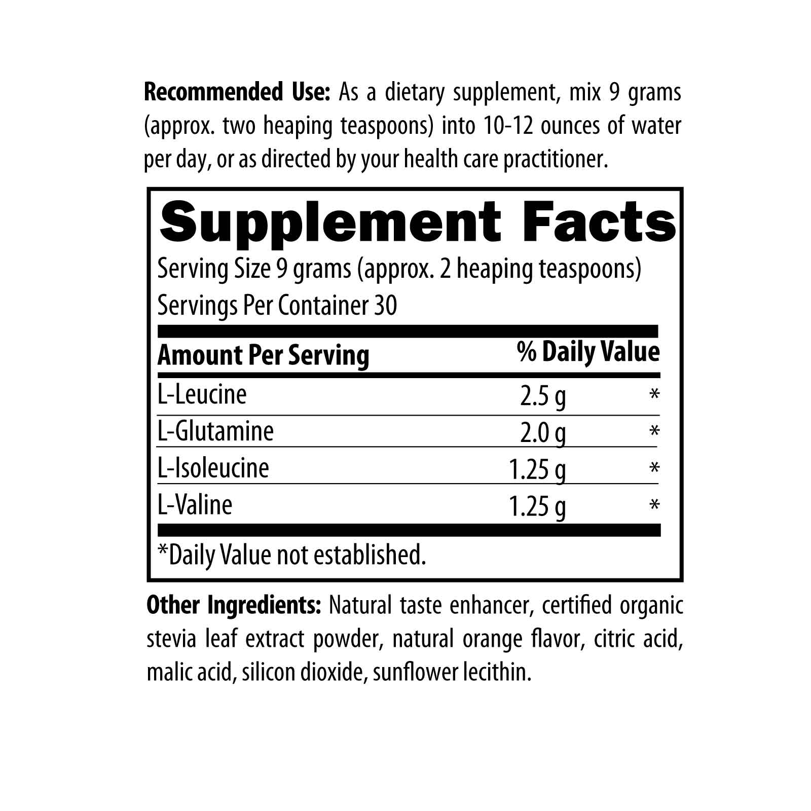 BCAA Powder with L-Glutamine