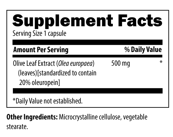 Olive Leaf Extract