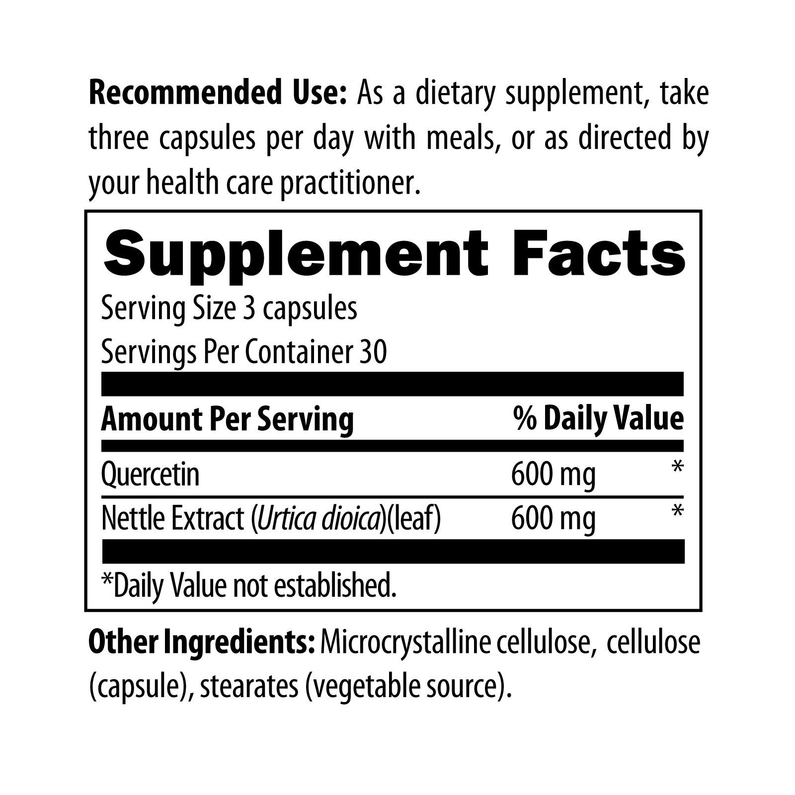 Quercetin + Nettles