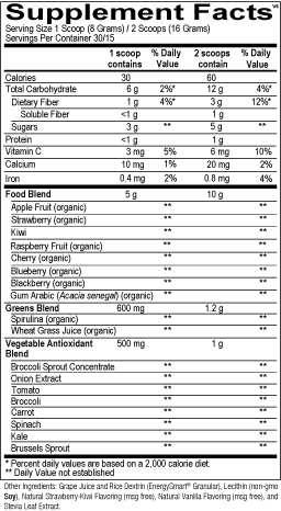 Deeper Greens Powder